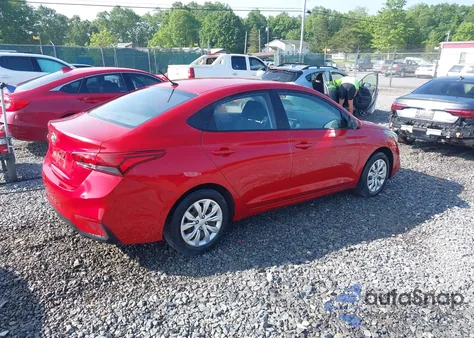 2018 Hyundai Accent Se из США, поврежденный, VIN 3KPC24A30JE034827